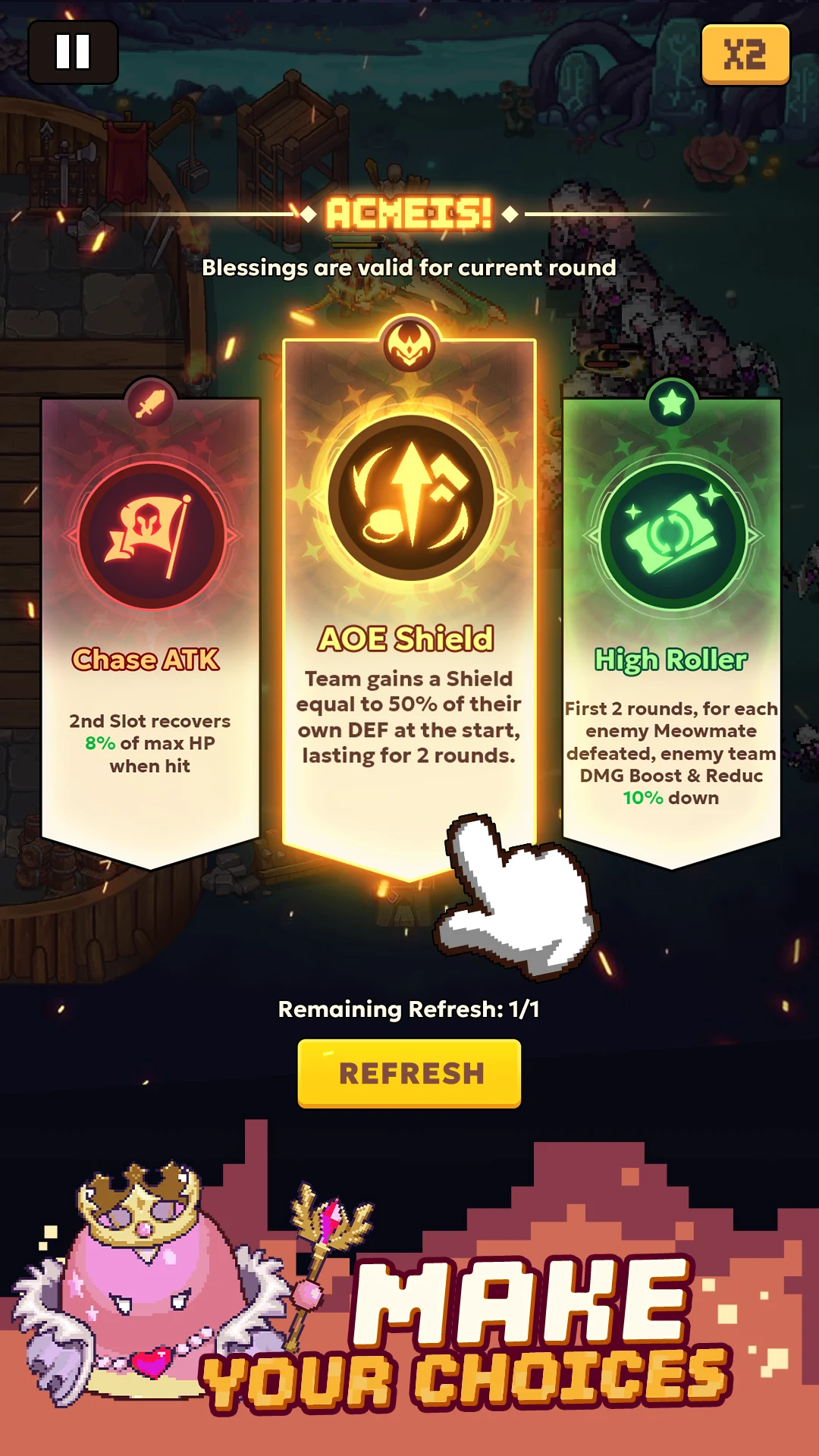 Pixel Defenders: Merge TD Game screenshot