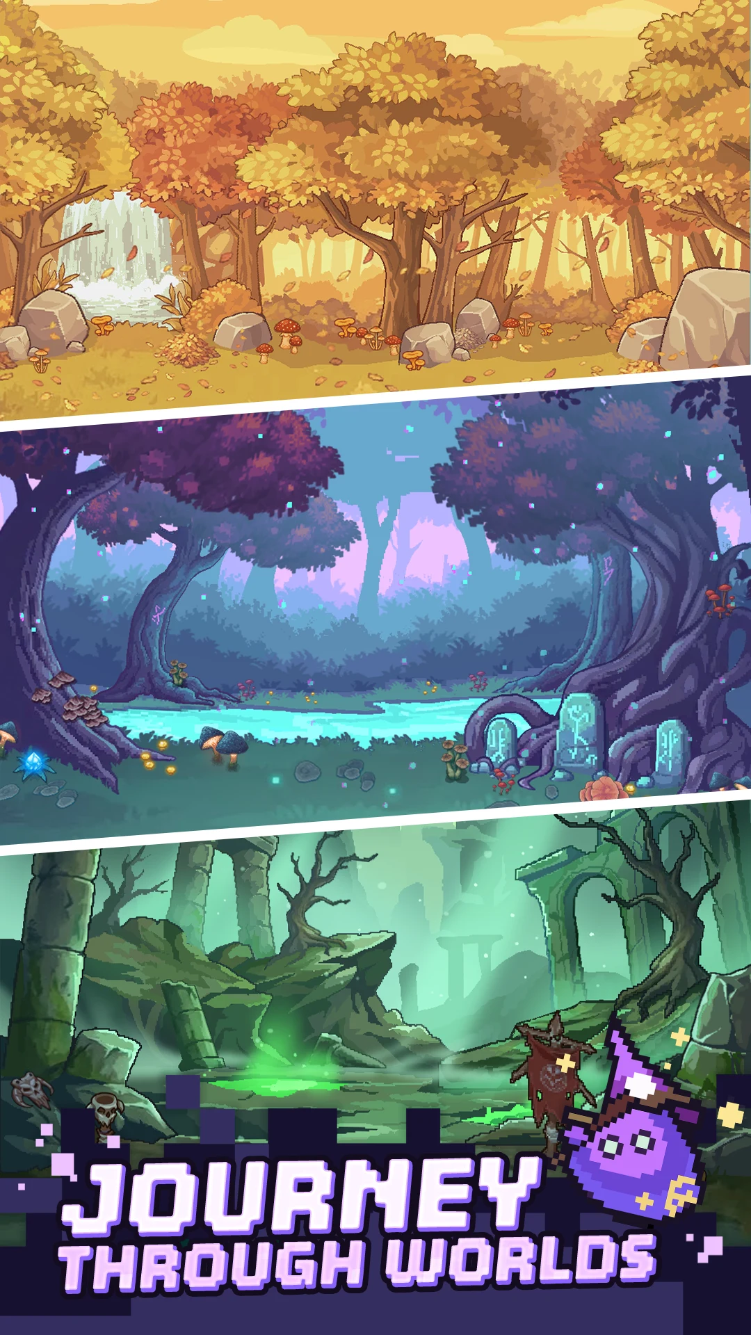Pixel Defenders: Merge TD Game screenshot
